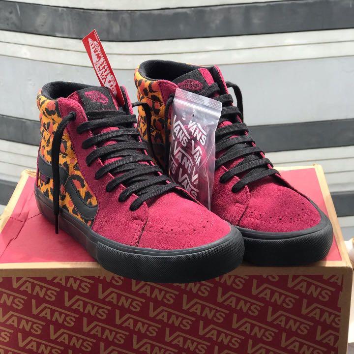 vans leopard high