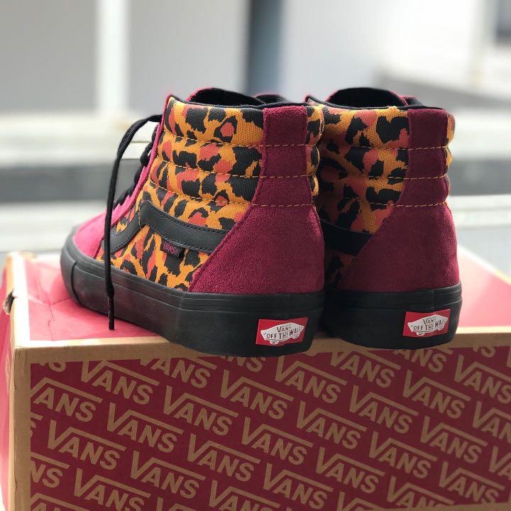 leopard hightop vans