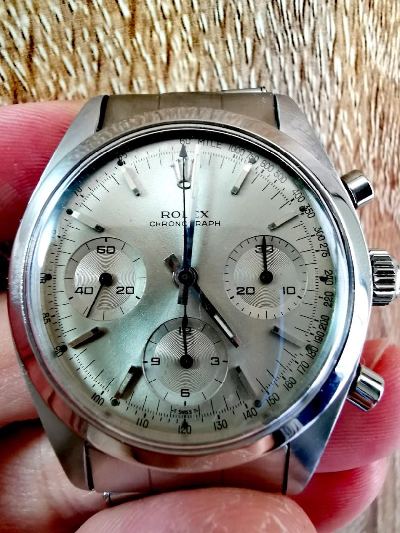 Vintage Rolex pre daytona 6238, 名牌, 手錶- Carousell
