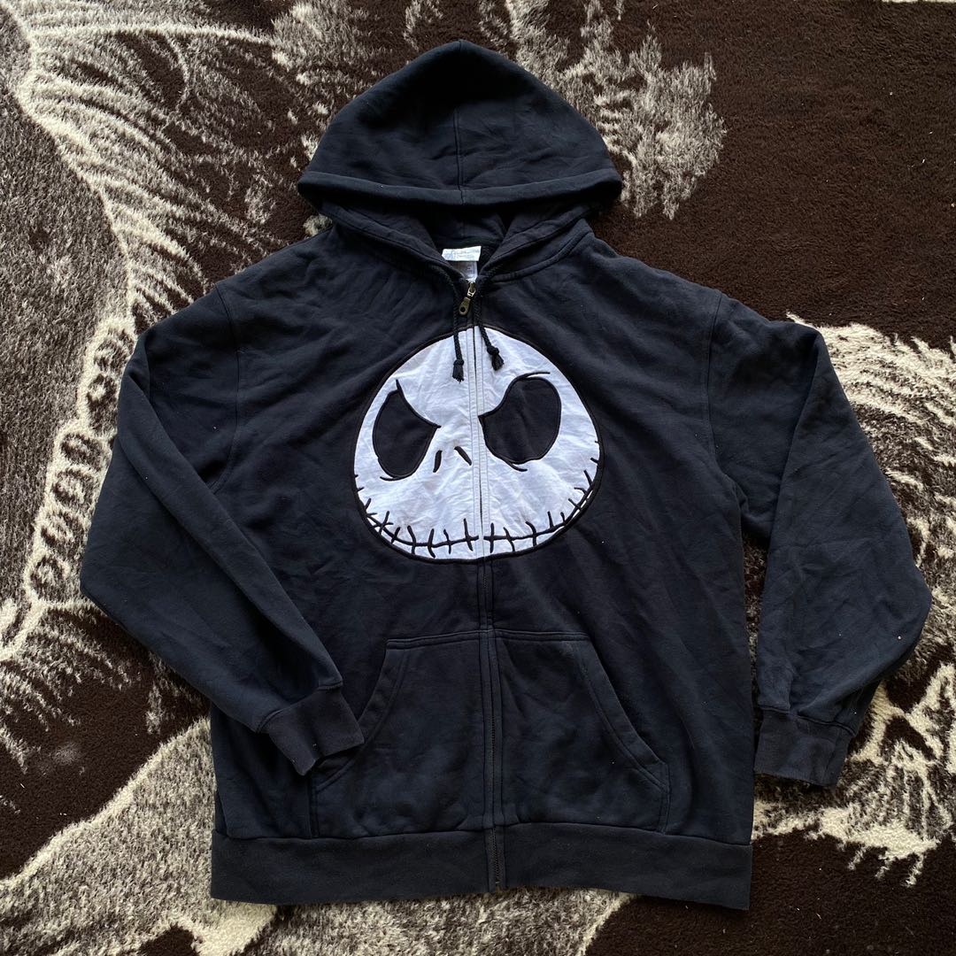 Nightmare before christmas zipper hoodie store