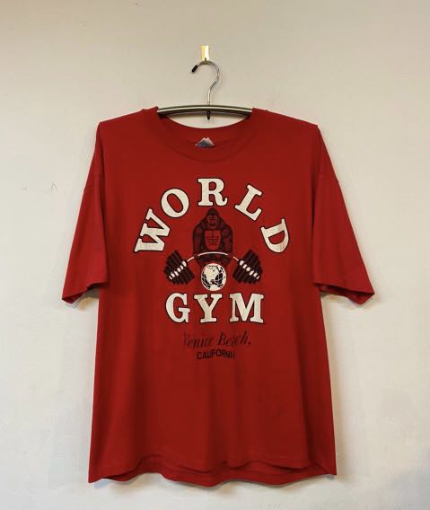 Vintage 90s Fitness Gym M size pit 19/26.5, Men's Fashion, Tops & Sets,  Tshirts & Polo Shirts on Carousell