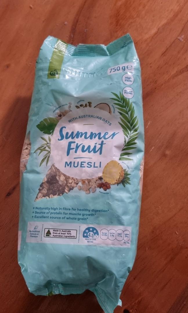 Waitrose Summer Fruit Muesli, Food & Drinks, Packaged & Instant Food on