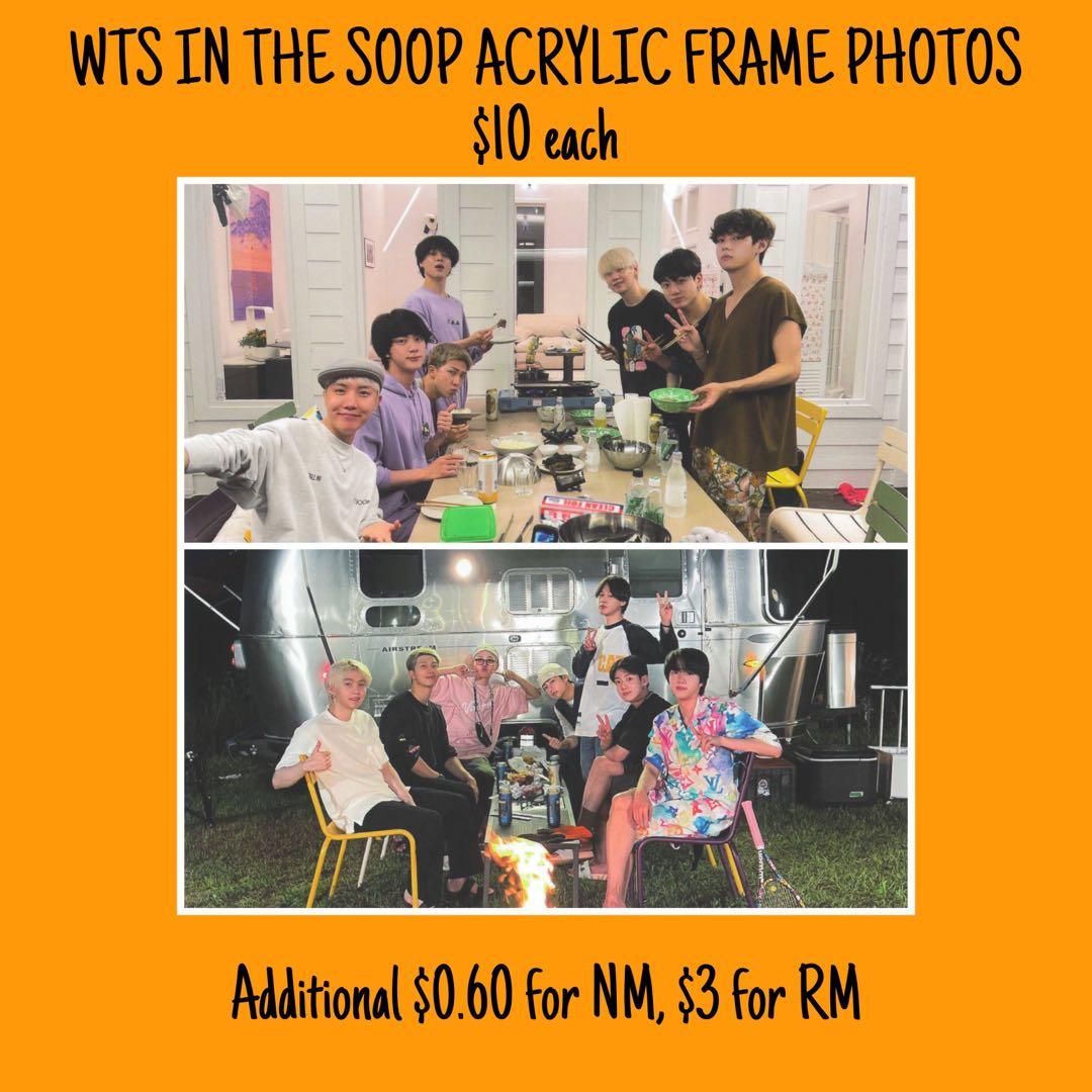 【驚きの破格値,お買い得】 BTS IN THE SOOP ACRYLIC FRAME 【驚きの破格値,お買い得】 BTS IN THE SOOP ACRYLIC FRAME