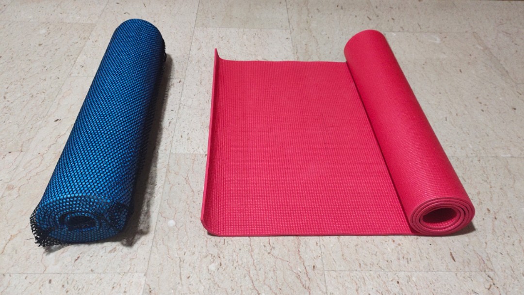 yoga mat as sleeping pad