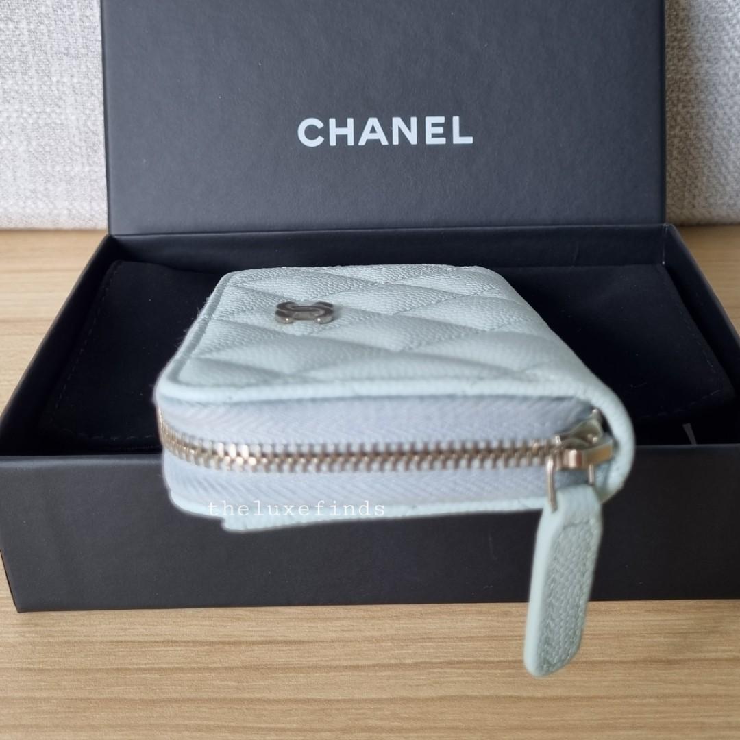 CHANEL 2023-24FW Zipped Coin Purse (AP3402 B12928)