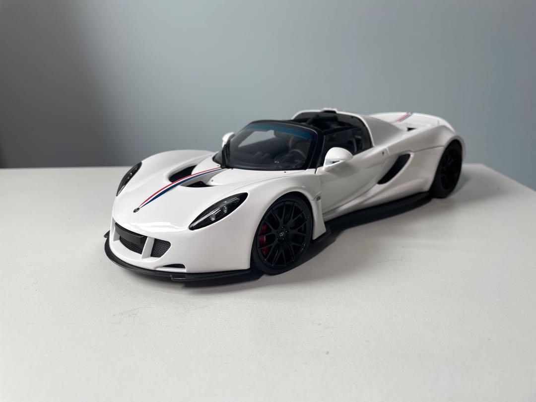 1⁄18 1/18 HENNESSEY VENOM ヘネシー ヴェノム GT スパイダー ホワイト