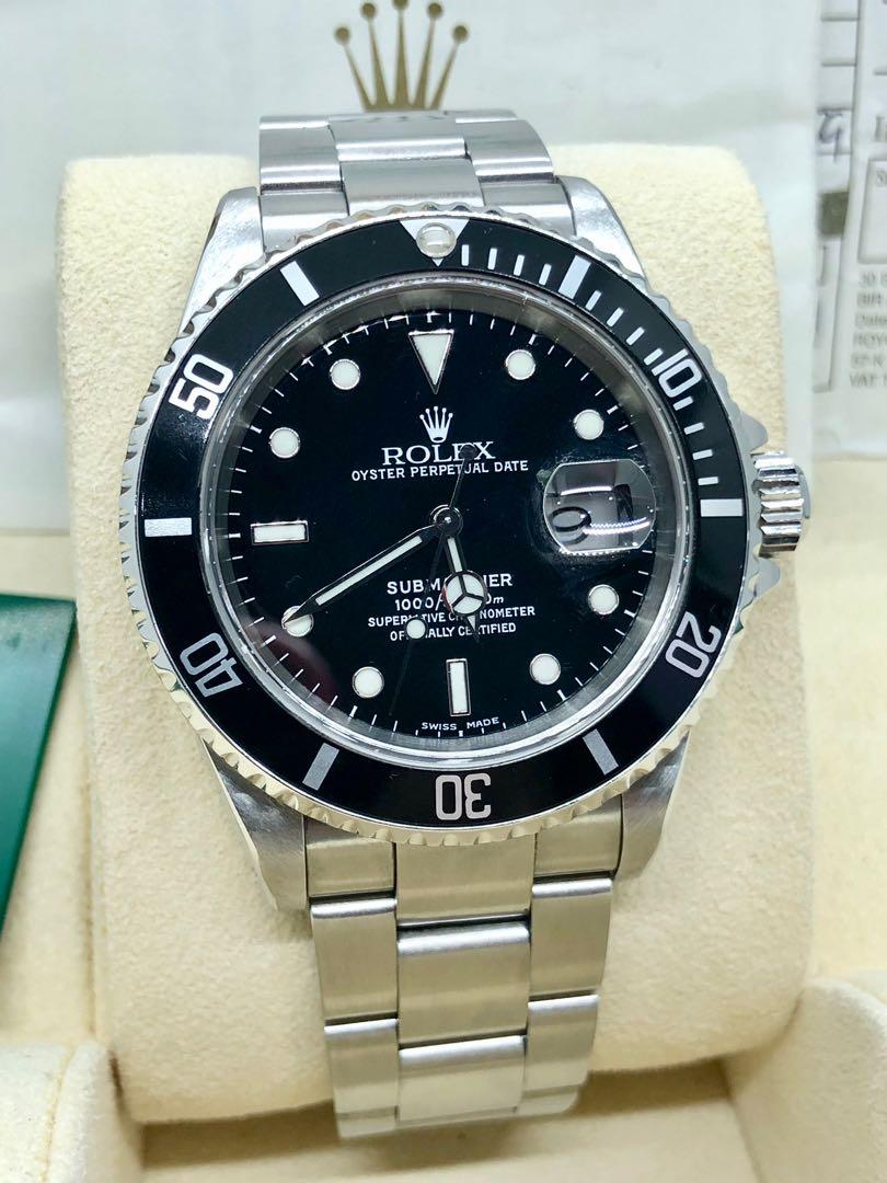 2000 Rolex Submariner Date 16610 40mm Luxury Watches on Carousell
