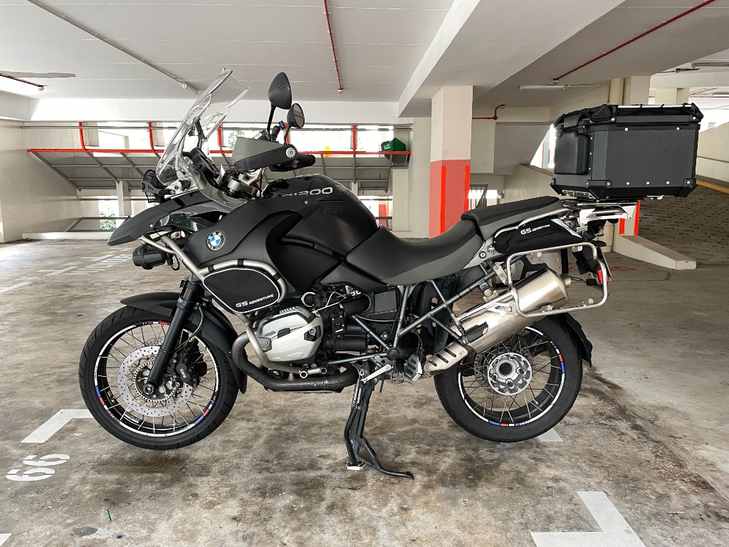 2013 BMW R1200GS Adventure Triple Black Motorcycles Motorcycles