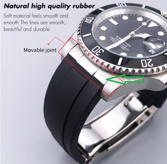 Rolex best sale end links