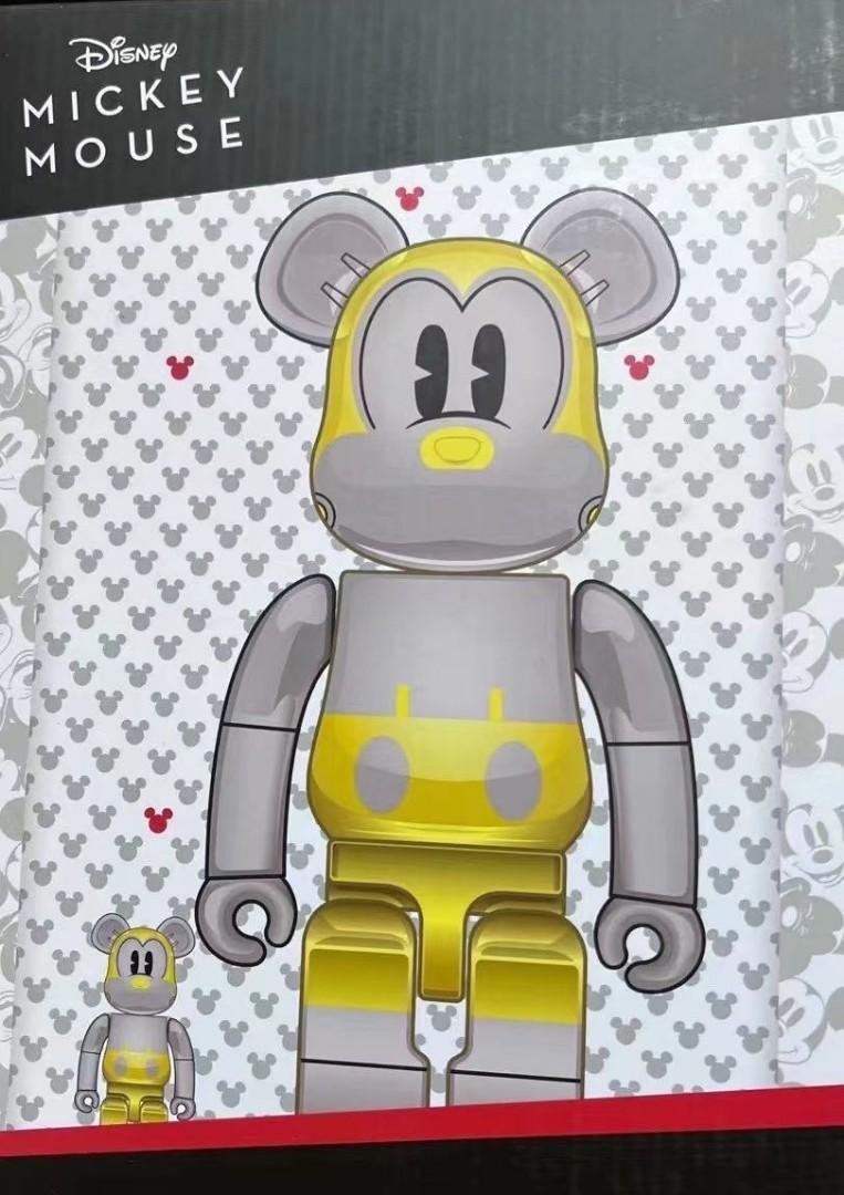 BE@RBRICK 空山基 FUTURE MICKEY 2021 100％ & 400％ MEDICOM TOY ベアブリック メディコムトイ ミッキー  HAJIME SORAYAMA NANZUKA｜キューブリック、ベアブリック