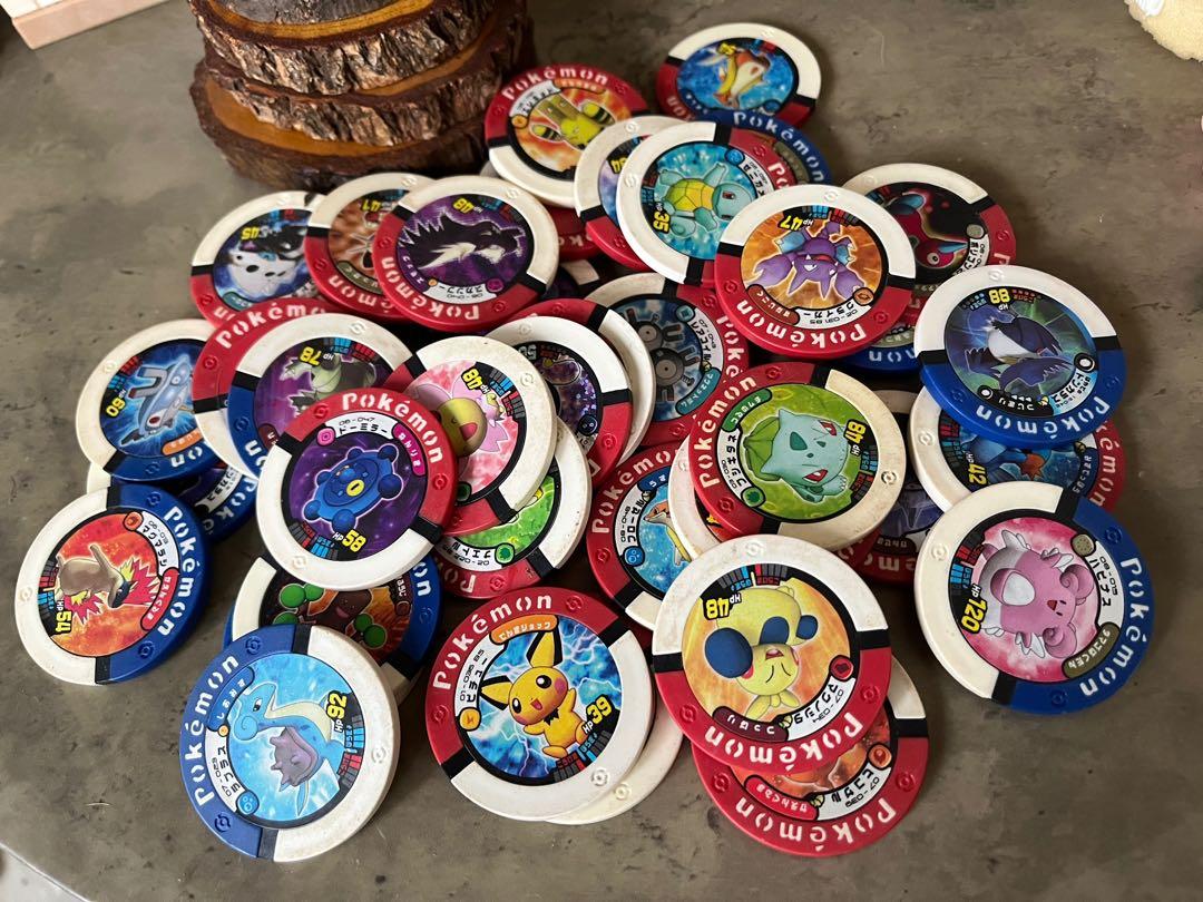 40 pcs Pokemon Battrio Chips (Category: Raw Singles) located in Davao. Submitted by casaofelia (Listing ID 1141416515, Image 1). Description: 11 pcs blue 29 pcs red.