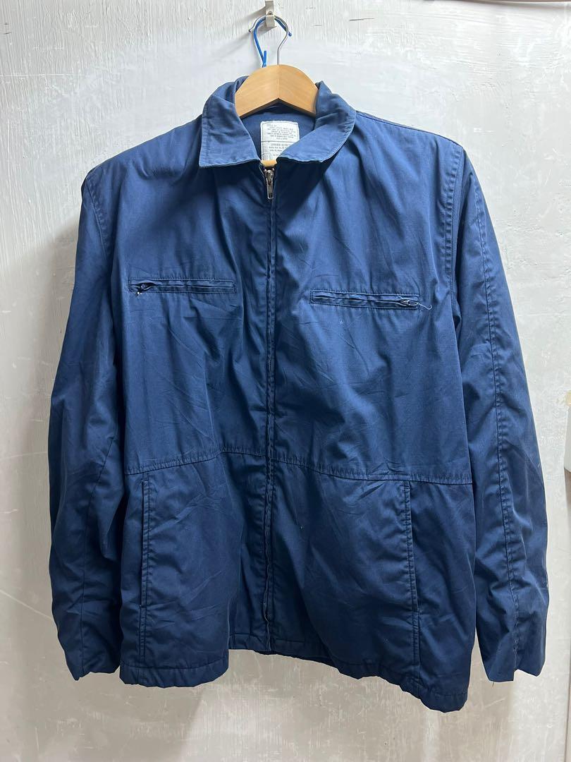90s us navy utility jacket, 男裝, 外套及戶外衣服- Carousell