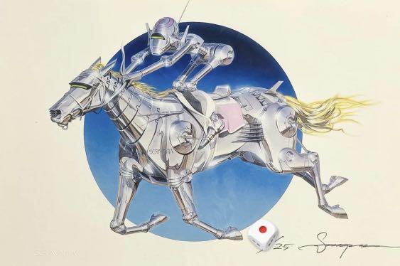 空山基/ 限量25 機械人親筆簽名art print 版畫Hajime Sorayama, 興趣及 