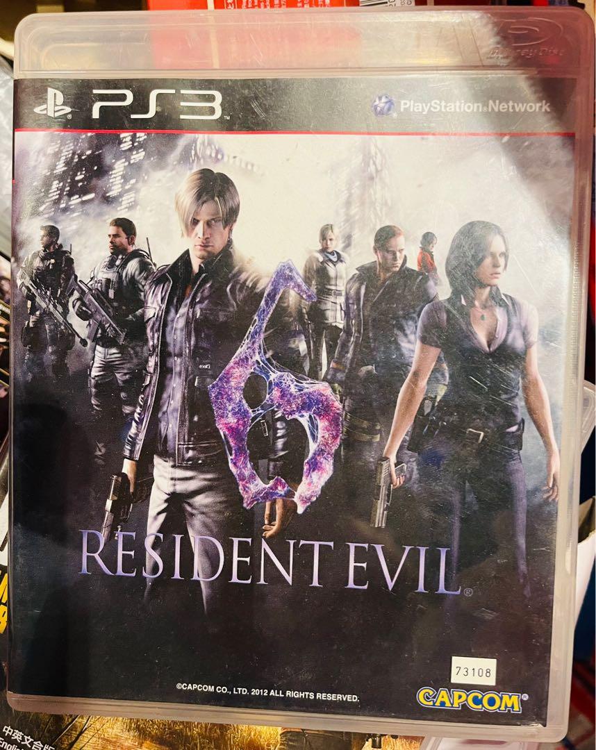 清屋平讓已開封PS3 Resident Evil 6 Biohazard 生化危機PlayStation 3 game 游戲碟, 電子遊戲,  電子遊戲, PlayStation - Carousell