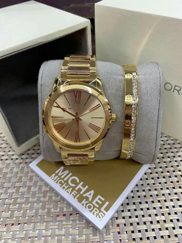 ✨ AUTHENTIC MICHAEL KORS WATCH SET FOR WOMEN✨, Women's Fashion, Watches &  Accessories, Watches on Carousell