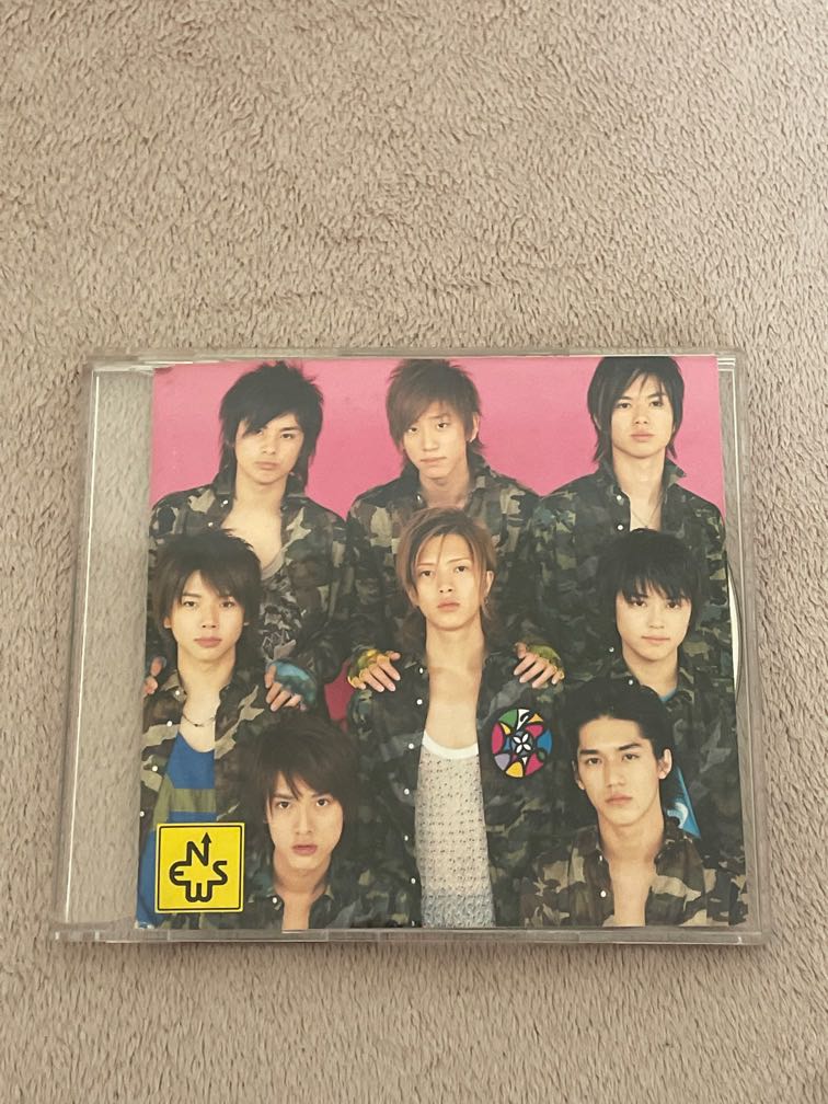 絕版品 日本偶像團體傑尼斯news 出道單曲希望yell 通常盤 影音娛樂 Cd Dvd 影音在旋轉拍賣