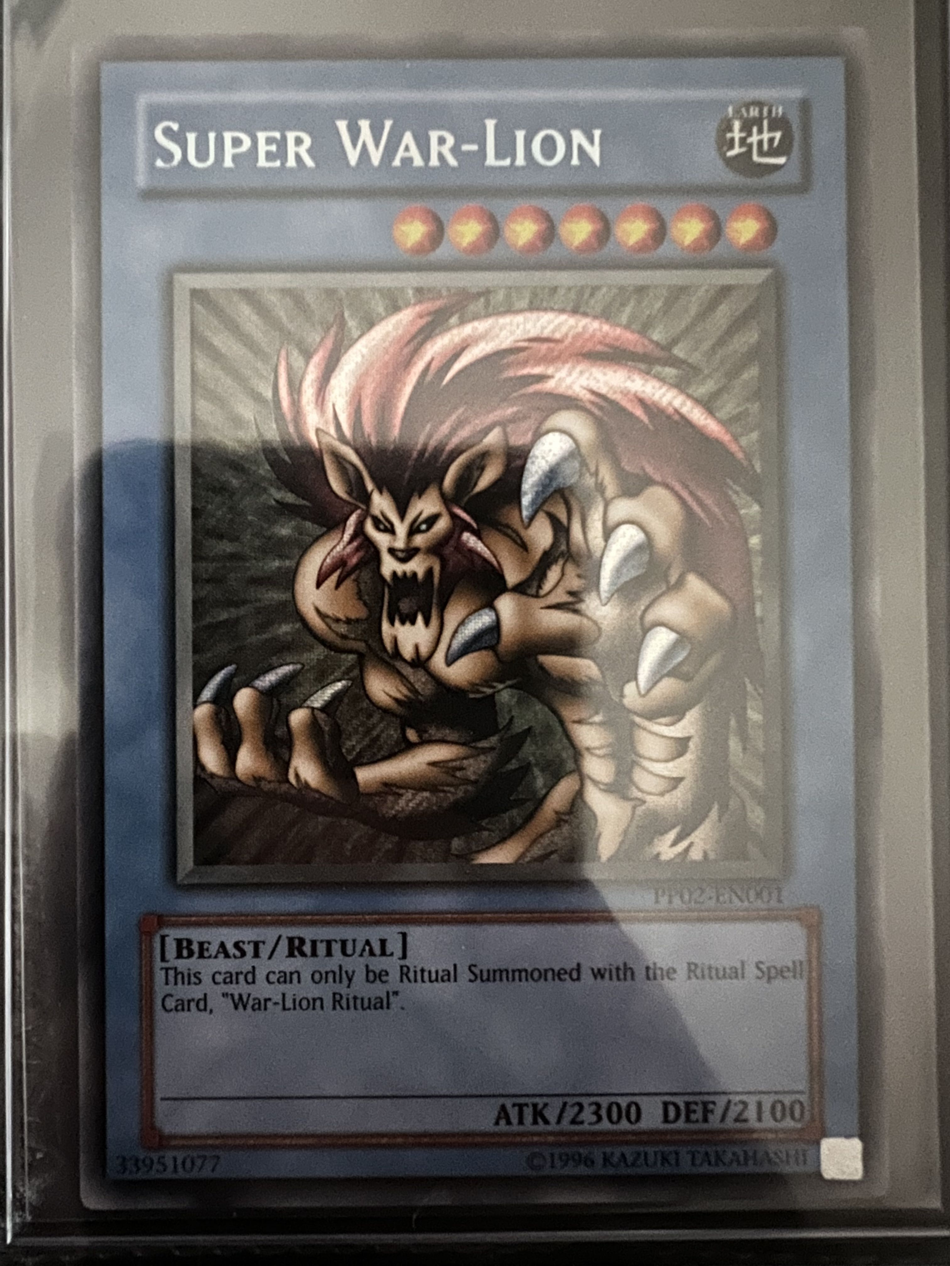 遊戲王 Yugioh: Super-War Lion PP02 Secret Version [Ritual], 興趣及遊戲, 玩具 & 遊戲 ...