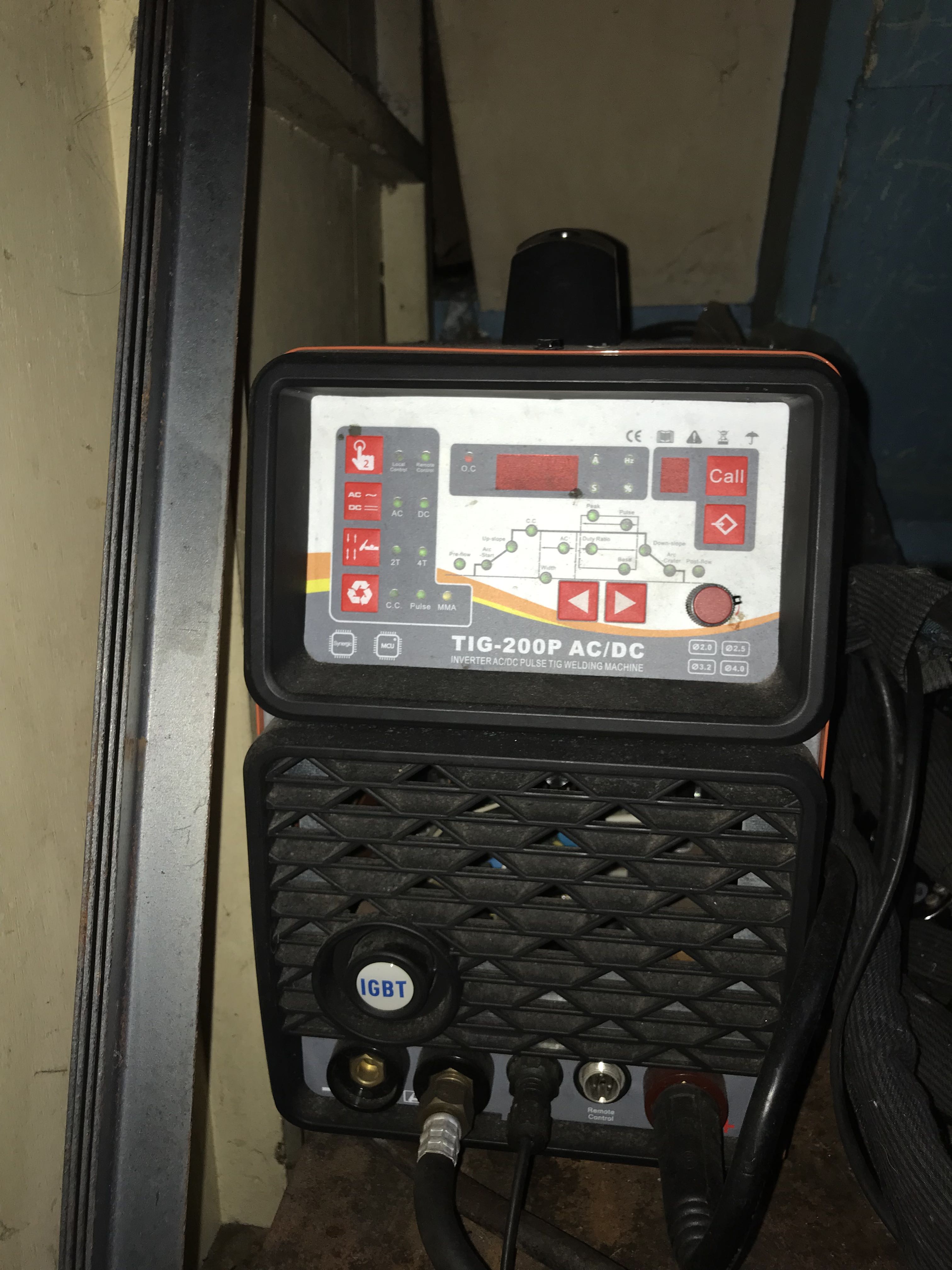 AC DC argon 3 in 1 welding machine single phase 220v high frequency