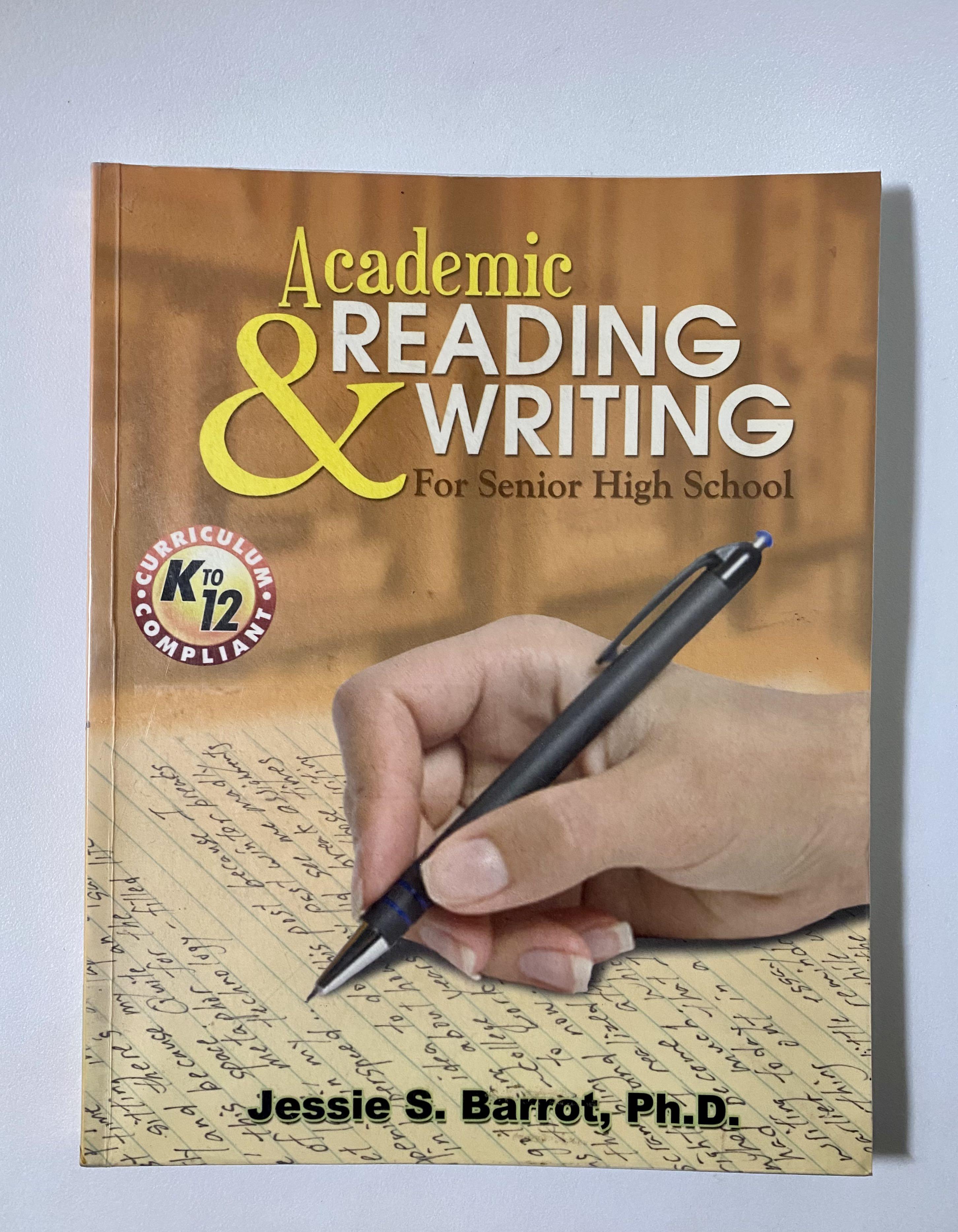 Academic Reading and Writing Book (SHS), Hobbies & Toys, Books