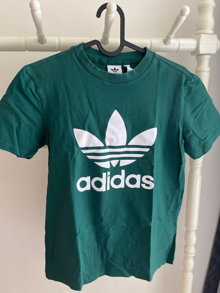 Adidas original T shirt in forest green 