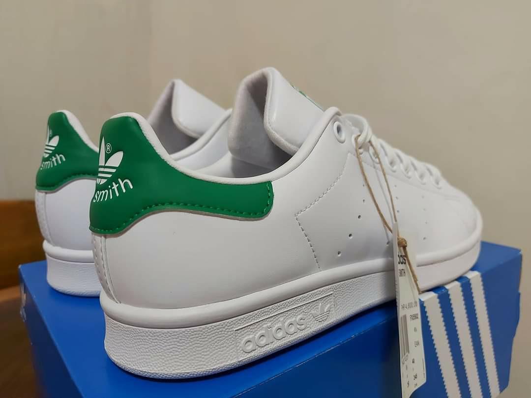 Stan smith store adidas green tab