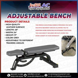 Adjustable Bench (Incline, Decline, Flat) For Home Exercise & Gym Equipment