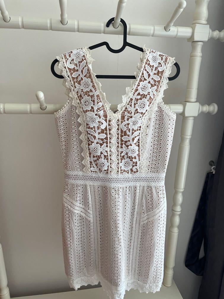 Aijek Lace Bodycon Dress ASOS 60 OFF isg .sa