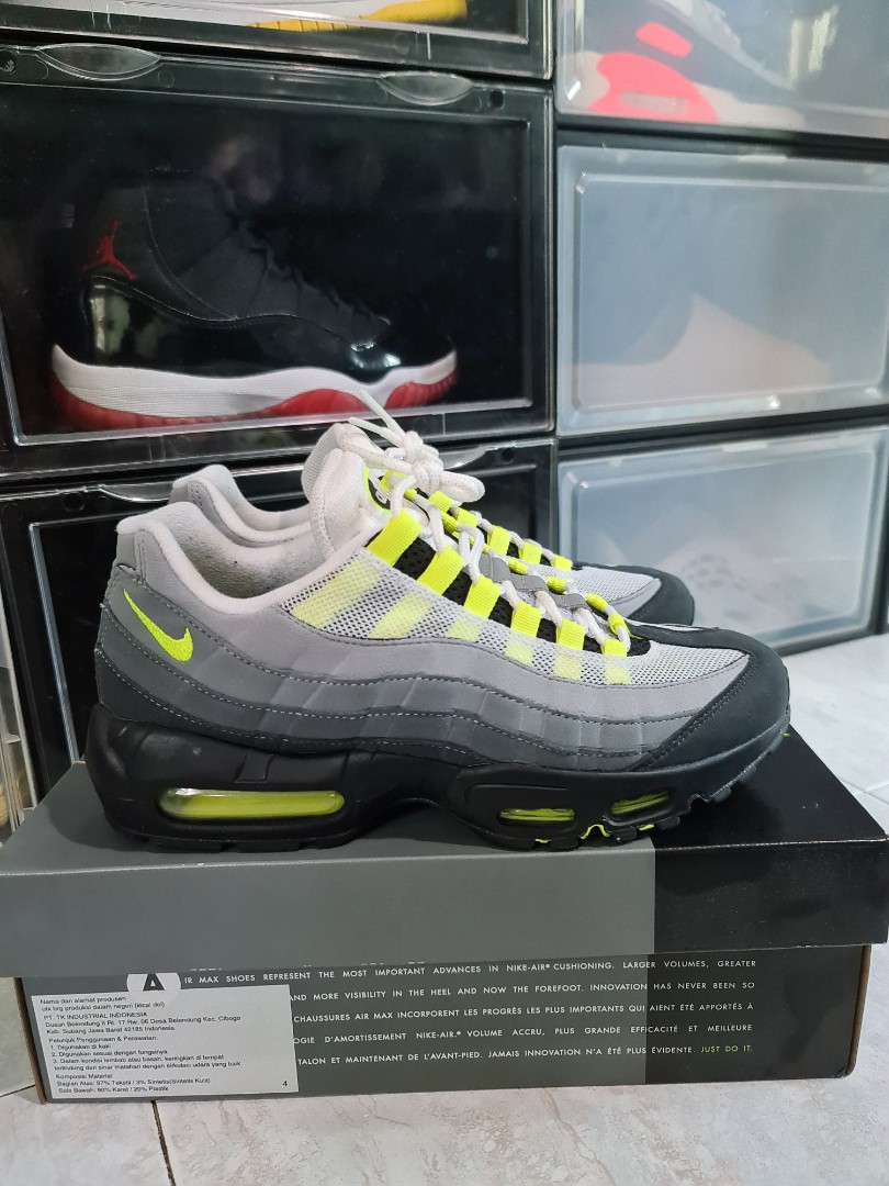 Air Max 95 Og Neon 2020 Men s Fashion Footwear Sneakers on