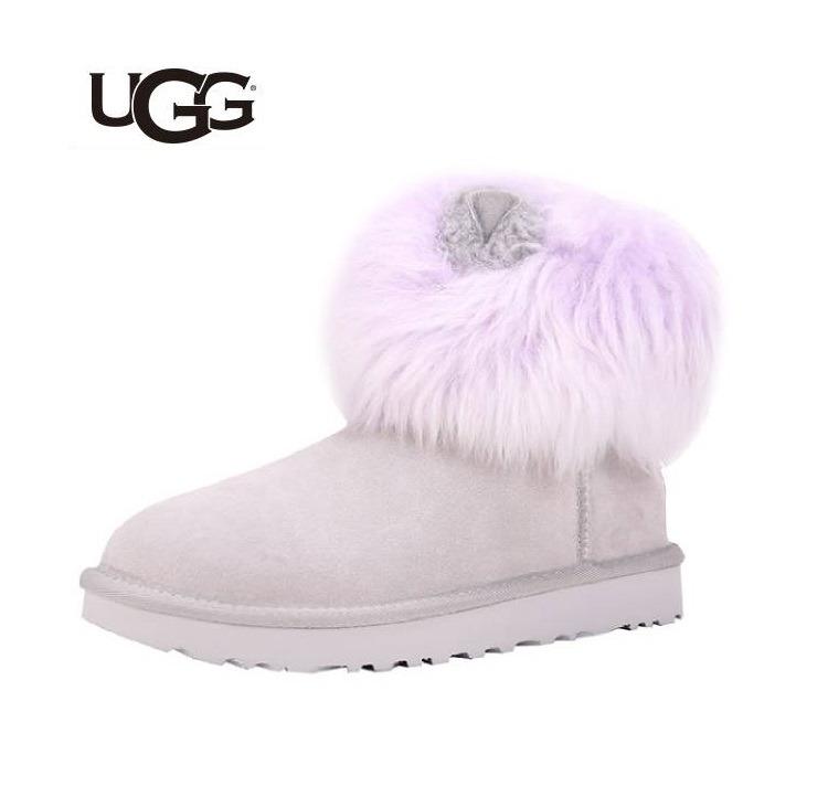 Angelababy UGG Boots Maizey Classic Mini Purple Unicorn