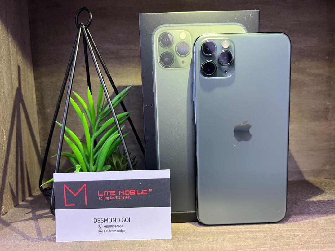 Apple Iphone 11 Pro Max 512gb Midnight Green Mobile Phones Gadgets Mobile Phones Iphone Iphone 11 Series On Carousell