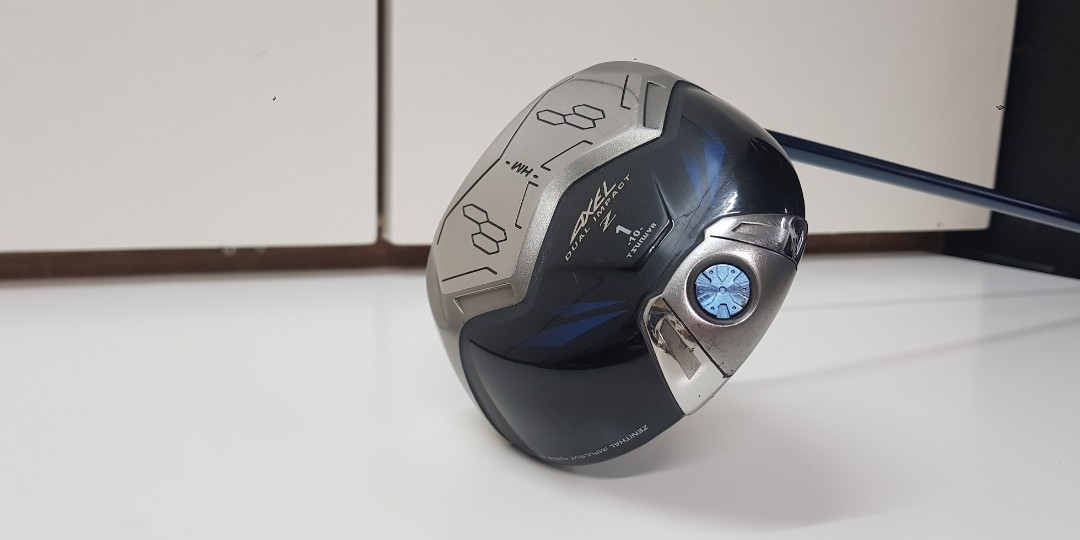 AXEL TSURUYA Dual Impact HM Golf Driver, Sports Equipment AXEL TSURUYA Dual Impact HM Golf Driver, Sports Equipment