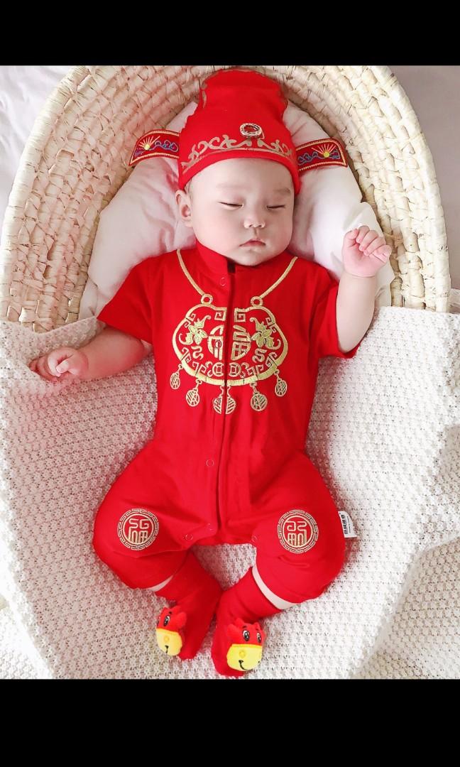 Baby Chinese New Year outfit Babies Kids Babies Kids Fashion