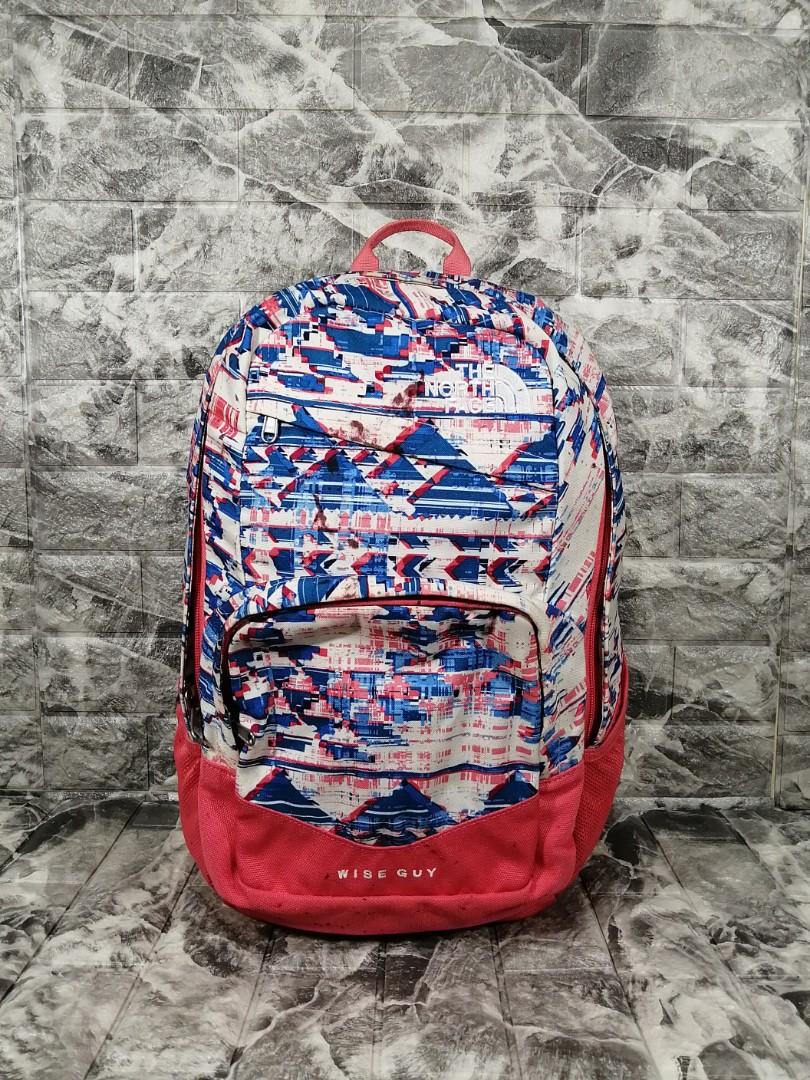 North face wise on sale guy backpack floral