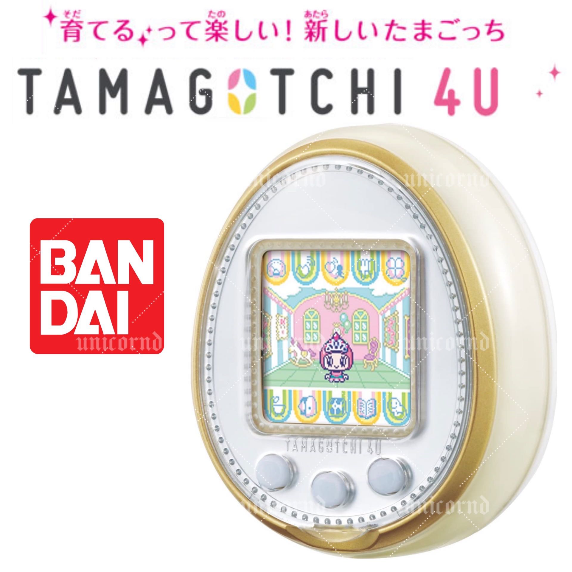 日版直送Bandai tamagotchi 4u WHITE絕版稀有日本代購萬代他媽哥池拓麻