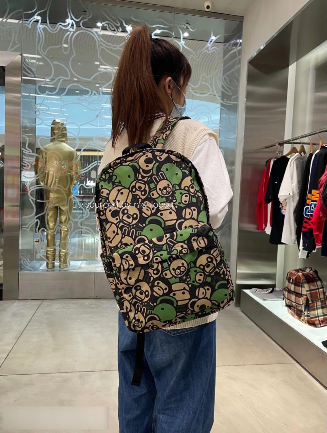 BAPE BABY MILO BACKPACK BMS Men s Fashion Bags Backpacks on