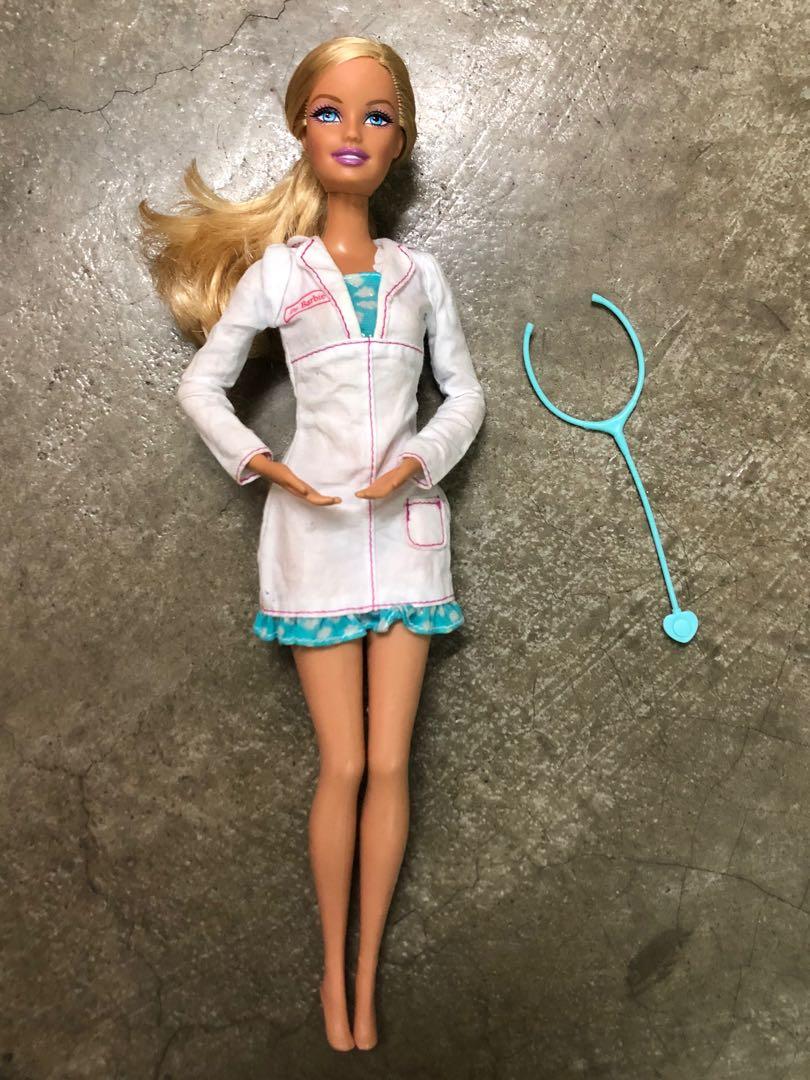 Barbie newborn baby doctor 2008