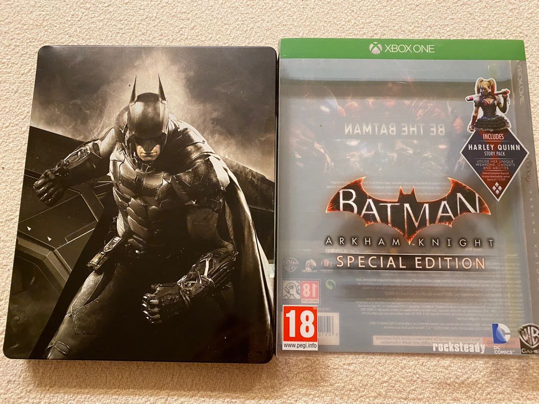 Batman Arkham Knight Special Edition Xbox One, Video Gaming, Video Games,  Xbox on Carousell
