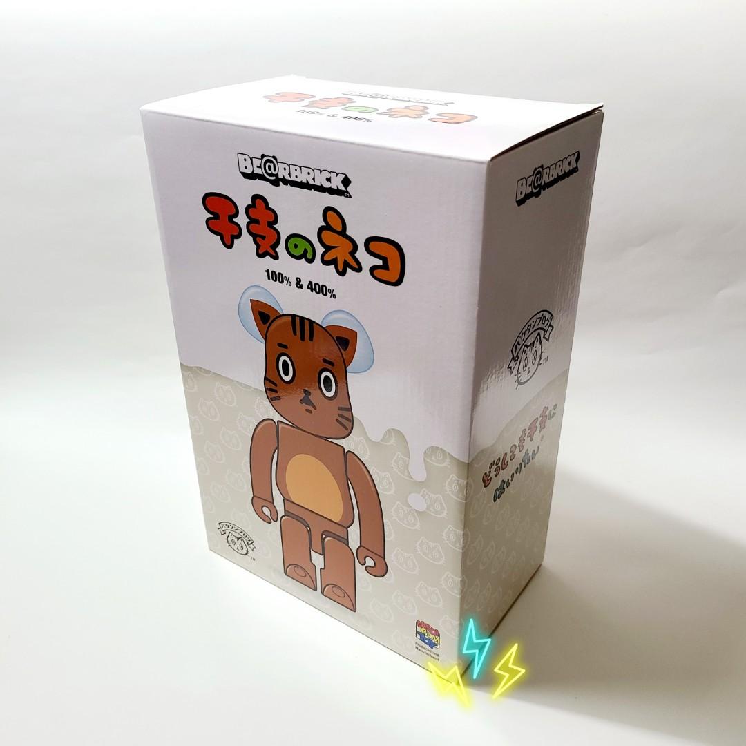 MEDICOM TOY - BE@RBRICK 干支のネコ 100％ & 400％ 2体セット