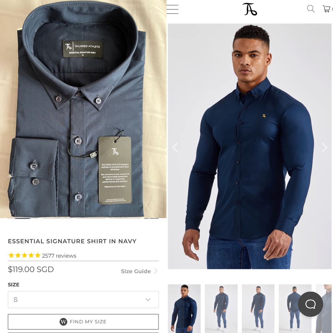 BNWT in bag Size M tailored athlete 