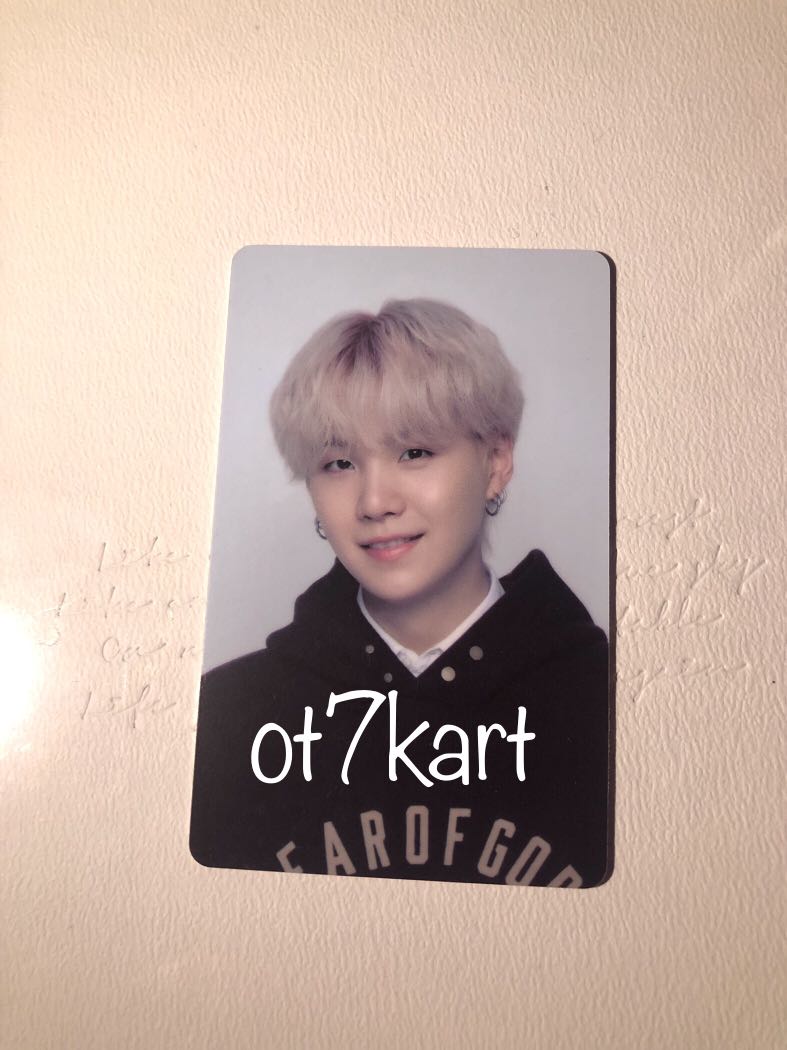 bts ptd LA lucky draw yoongi / suga, Hobbies & Toys, Memorabilia