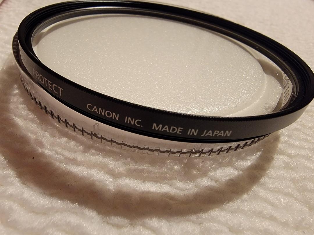 Canon 82mm Protect Screwin Filter, 攝影器材, 鏡頭及裝備 Carousell