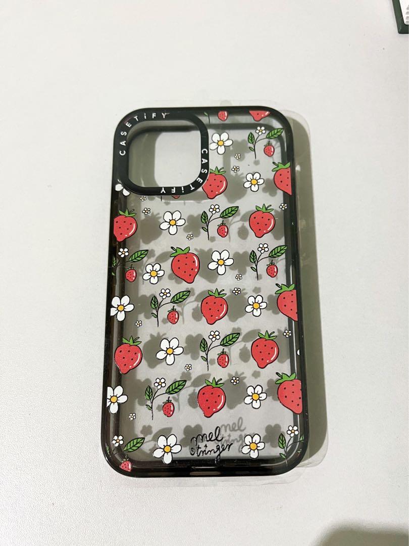 Casetify Strawberry Impact Case for 13 mini, Mobile Phones & Gadgets