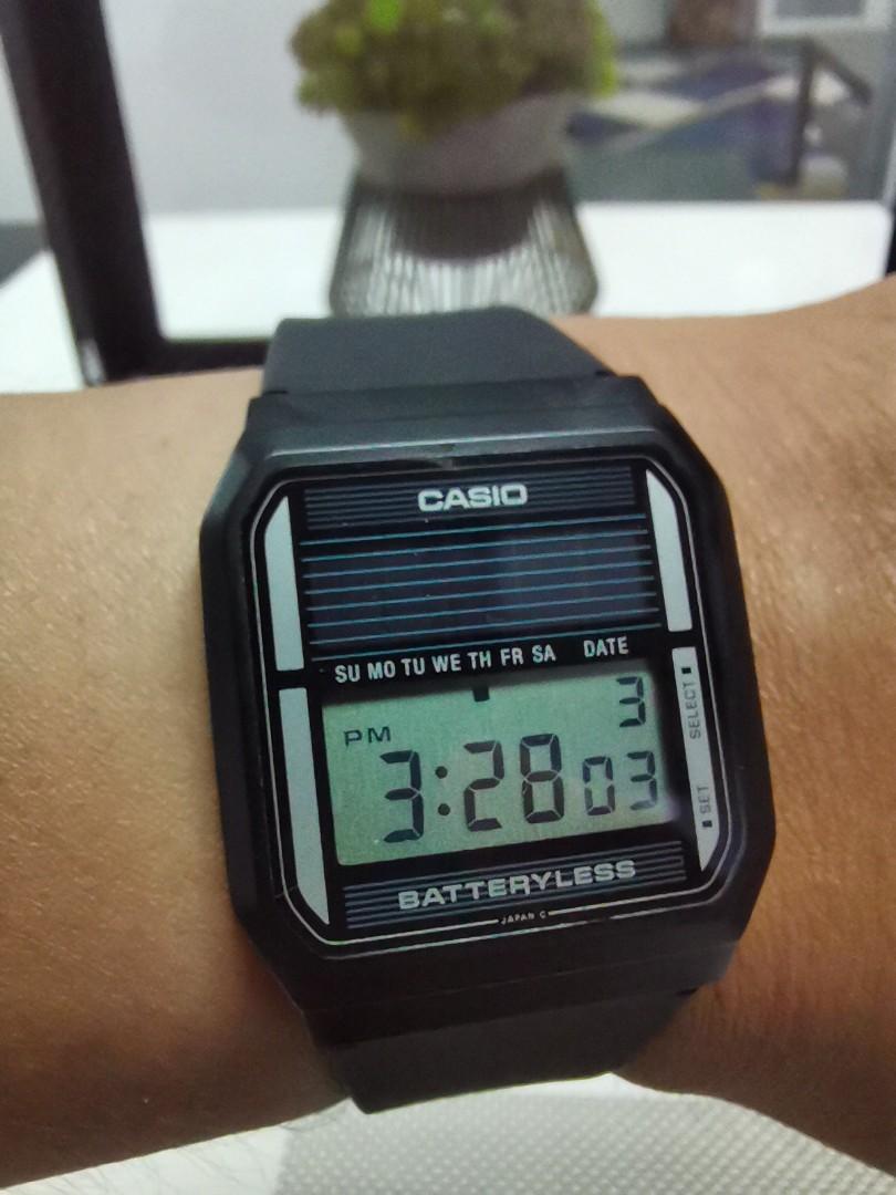 Casio batteryless new arrivals