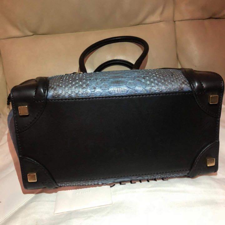 Celine mini luggage (Category: Luxury Bags & Wallets) located in Pasay City. Submitted by ccpetitte (Listing ID 1141489436, Image 2). Description: used condition.