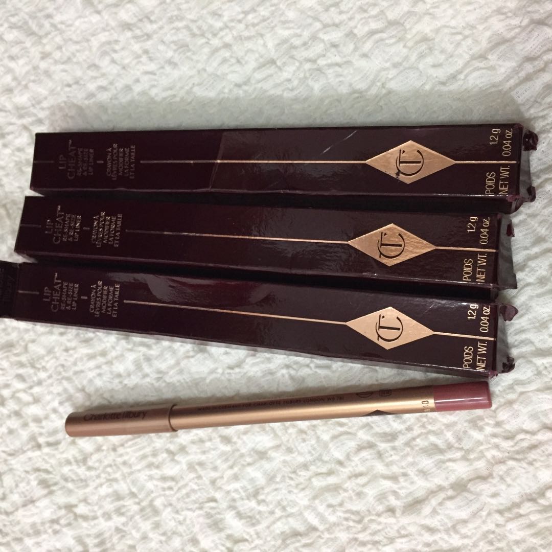 Charlotte tilbury lip cheat lip liner supersize me , 美容＆化妝品, 健康及美容 皮膚