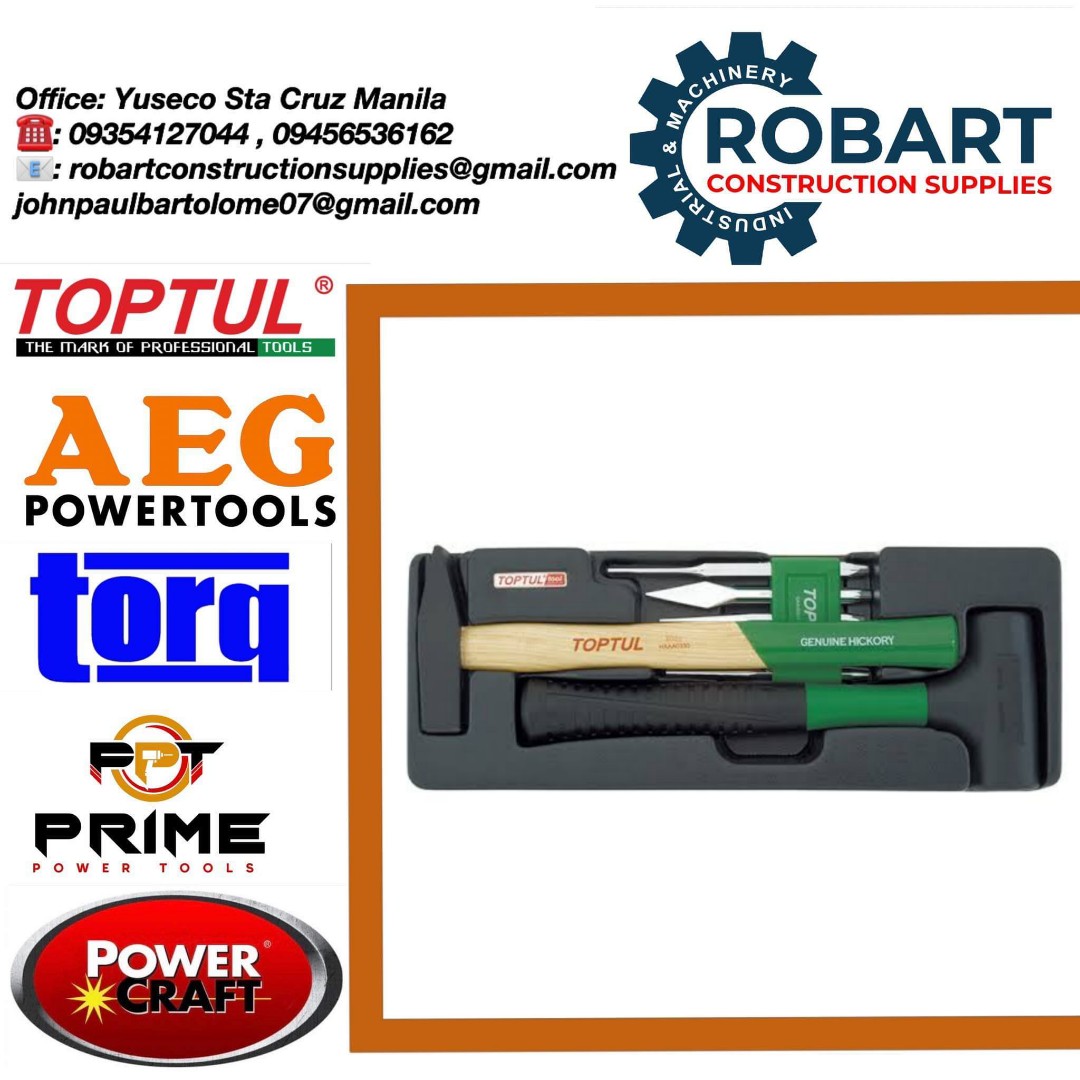 Chisel & hammer set, Commercial & Industrial, Construction Tools