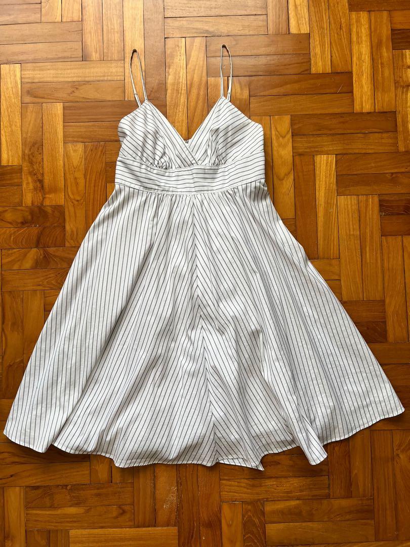 Club monaco striped dress hotsell