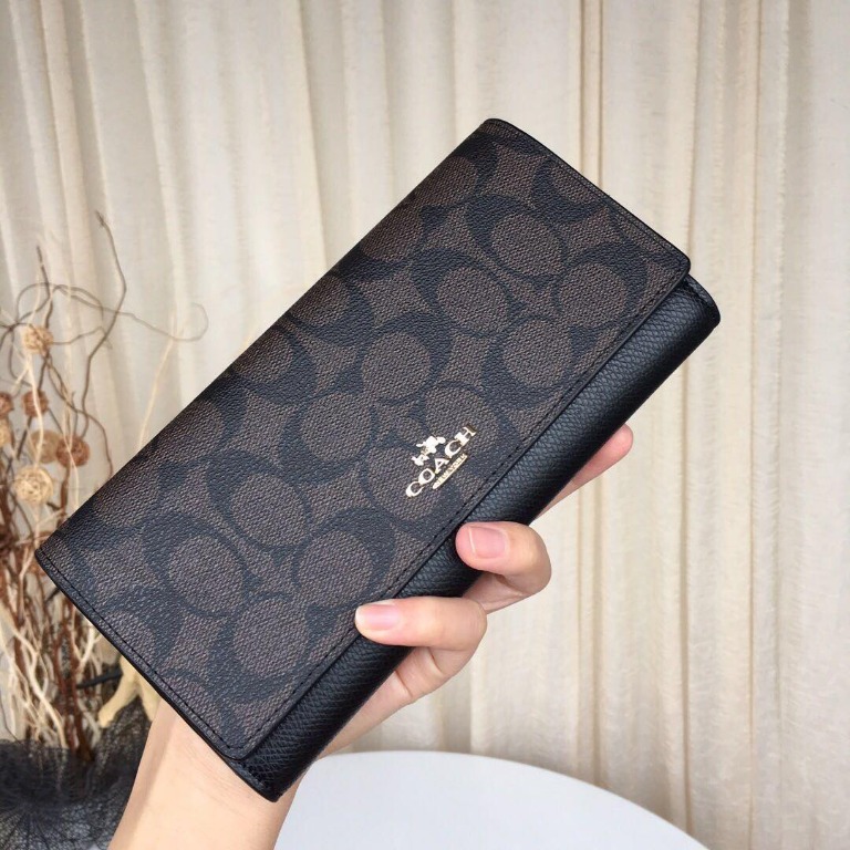 Shopee coach wallet on sale