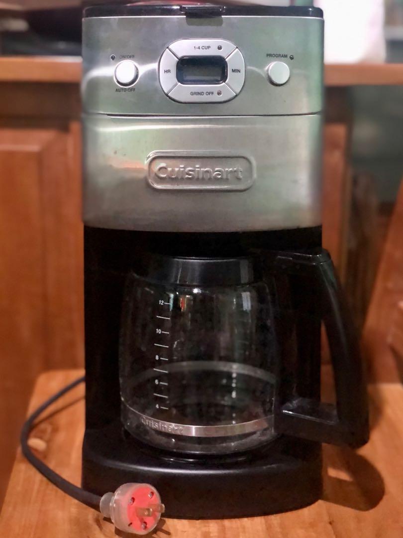 Cuisinart DGB625BC 12cup grind & brew coffee maker, TV & Home