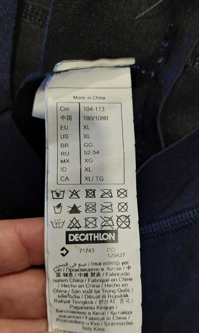 Decathlon Full body short wetsuit for men Neoprene XL OLAIAN